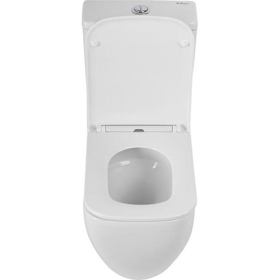 Унитаз-компакт безободковый BelBagno Luce-Tor BB2197CP-TOR/SC (Система смыва торнадо) с крышкой микролифт фото 12