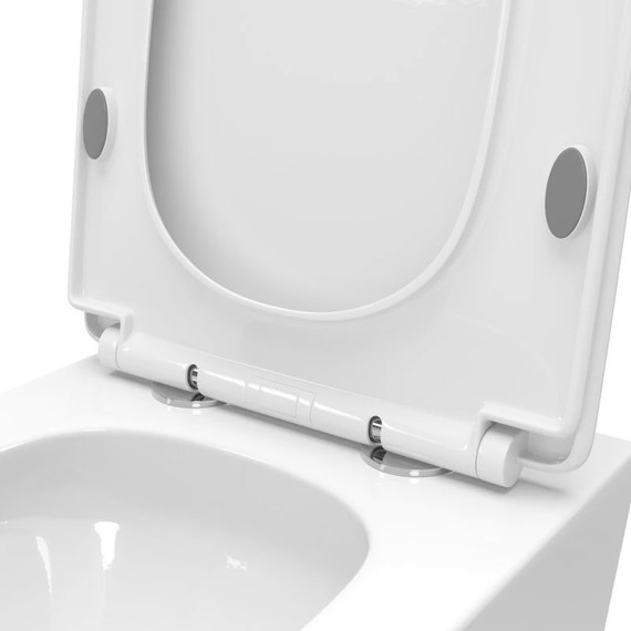 Инсталляция с подвесным унитазом комплект: Grohe Rapid SL 38772001 с подвесным безободковым унитазом BelBagno Due-Tor BB5171CH-TOR/SC сиденье микролифт, крепление, кнопка смыва хром (Система смыва торнадо) - 14 Инсталляция с подвесным унитазом комплект: Grohe Rapid SL 38772001 с подвесным безободковым унитазом BelBagno Due-Tor BB5171CH-TOR/SC сиденье микролифт, крепление, кнопка смыва хром (Система смыва торнадо) фото 14