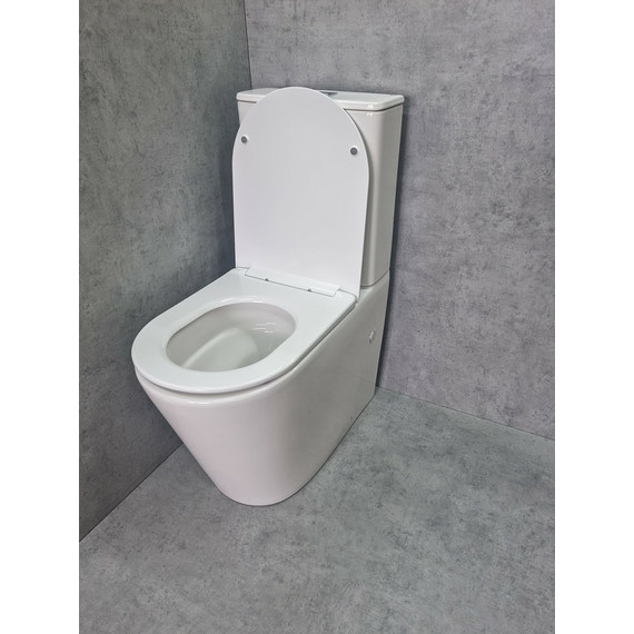 Унитаз-компакт CeramaLux TR2178-1 с крышкой микролифт (система смыва торнадо) - 5 Унитаз-компакт CeramaLux TR2178-1 с крышкой микролифт (система смыва торнадо) фото 5