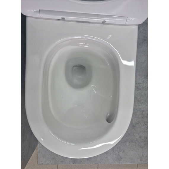 Унитаз-компакт CeramaLux TR2178-1 с крышкой микролифт (система смыва торнадо) - 6 Унитаз-компакт CeramaLux TR2178-1 с крышкой микролифт (система смыва торнадо) фото 6