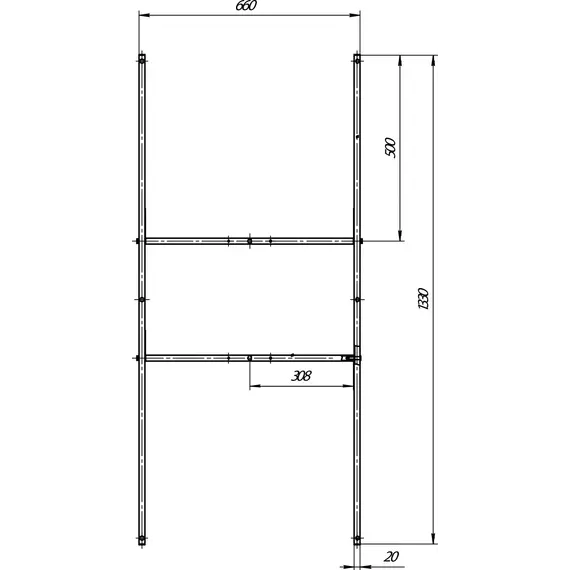 Каркас для ванны 1Marka ПУ 140x70 см фото 2