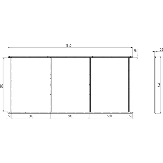 Каркас для ванны 1Marka Esma 190x90 см фото 3