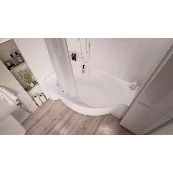 Ванна акриловая 1Marka Ergonomika 175x110 см L фото 12