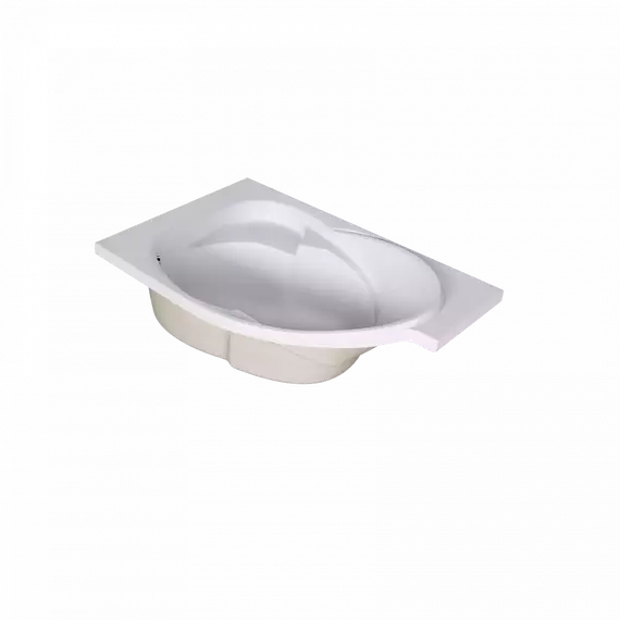 Ванна акриловая 1Marka Ergonomika 175x110 см L фото 5