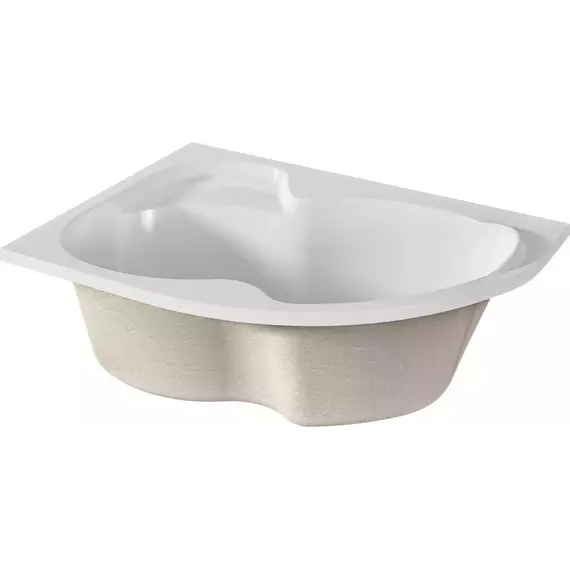 Ванна акриловая 1Marka Aura 150x105 см L, Размер - мм: 1500х1050 фото 5