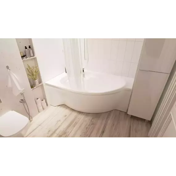 Ванна акриловая 1Marka Ergonomika 175x110 см L фото 11