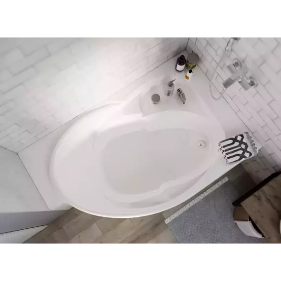 Ванна акриловая 1Marka Ergonomika 175x110 см R фото 12