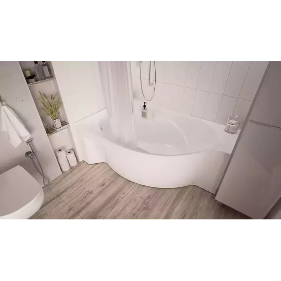 Ванна акриловая 1Marka Ergonomika 175x110 см L фото 10