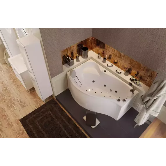 Ванна акриловая 1Marka Gracia 150x90 см L, Размер - мм: 1500х900 фото 8