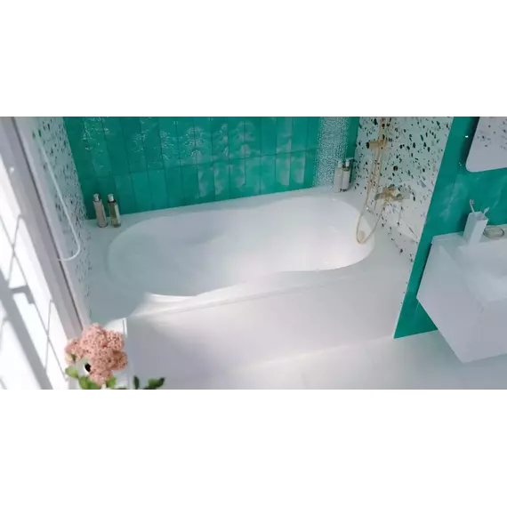 Ванна акриловая 1Marka Taormina 180x90 см фото 6