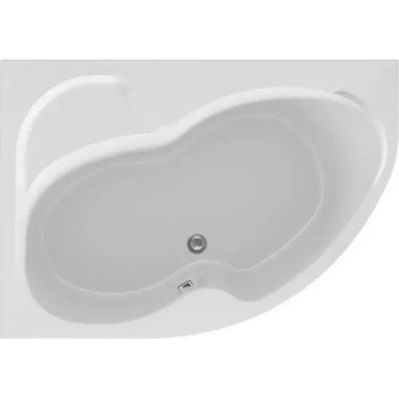 Ванна акриловая 1Marka Aura 150x105 см L, Размер - мм: 1500х1050 фото 