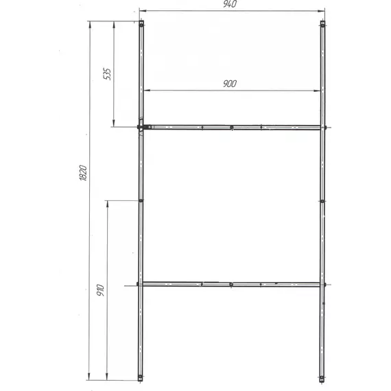 Каркас для ванны 1Marka Korsika 190x100 см фото 2