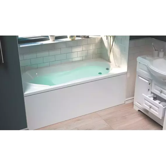 Ванна акриловая 1Marka Enna 170x75 см фото 7