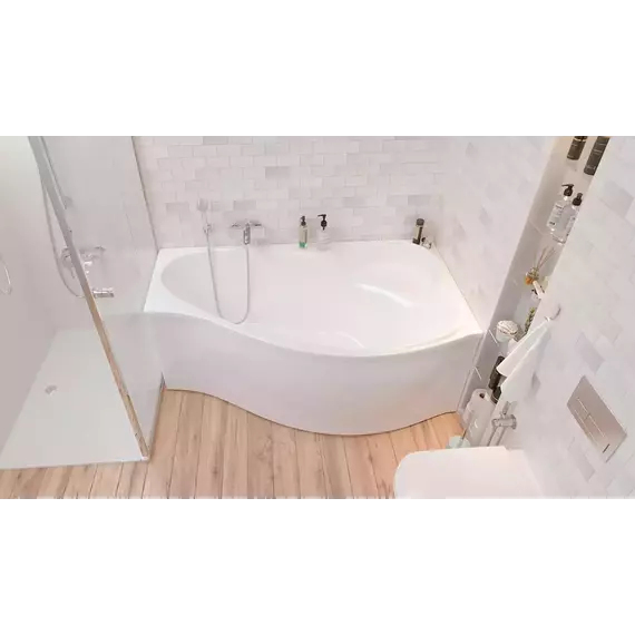 Ванна акриловая 1Marka Gracia 160x95 см R, Размер - мм: 1600х950 фото 7