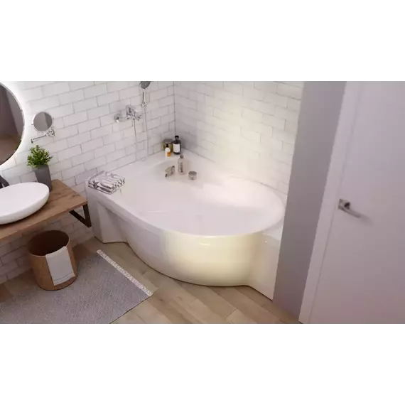 Ванна акриловая 1Marka Ergonomika 175x110 см L фото 8