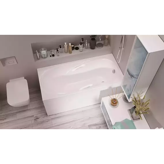 Ванна акриловая 1Marka Medea 150x70 см фото 8