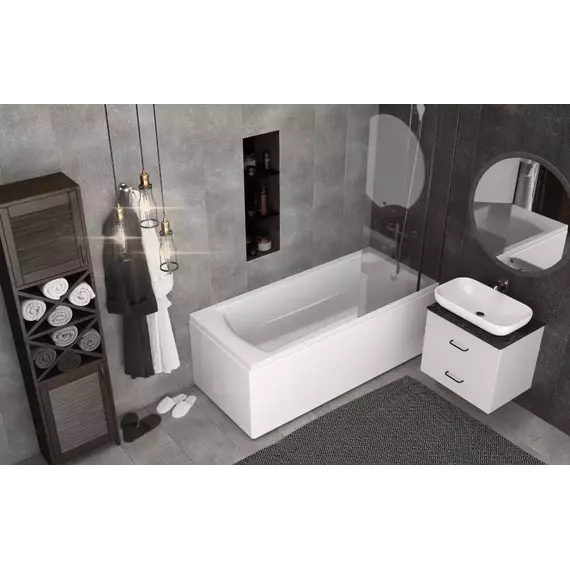 Ванна акриловая 1Marka Prime 180x75 см, Размер - мм: 1800х750 фото 9