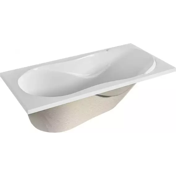 Ванна акриловая 1Marka Enna 170x75 см фото 5