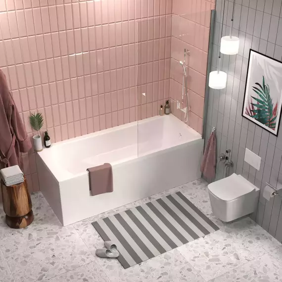 Ванна акриловая 1Marka Prime 180x75 см, Размер - мм: 1800х750 фото 6