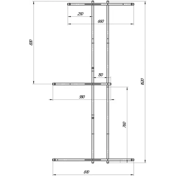Каркас для ванны 1Marka Linea 165x85 см фото 2