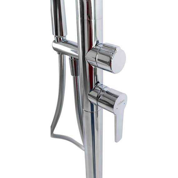 Смеситель для ванны Cezares LUX-VDP-01, Цвет производителя: хром - 7 Смеситель для ванны Cezares LUX-VDP-01, Цвет производителя: хром фото 7