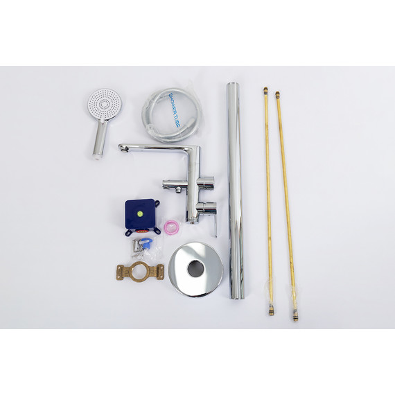 Смеситель для ванны Cezares LUX-VDP-01, Цвет производителя: хром - 10 Смеситель для ванны Cezares LUX-VDP-01, Цвет производителя: хром фото 10