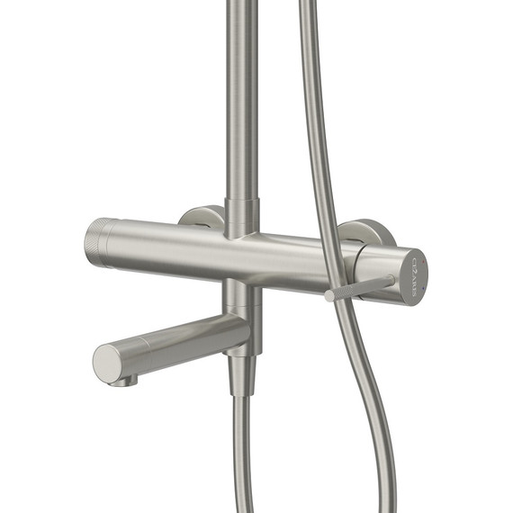 Душевая стойка Cezares RELAX-CVD-IN, сатин фото 3