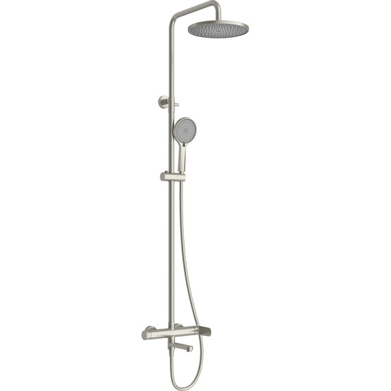 Душевая стойка Cezares STYLUS-CVD-IN, сатин, Цвет производителя: сатин фото 