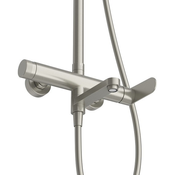 Душевая стойка Cezares STYLUS-CVD-IN, сатин, Цвет производителя: сатин - 4 Душевая стойка Cezares STYLUS-CVD-IN, сатин, Цвет производителя: сатин фото 4