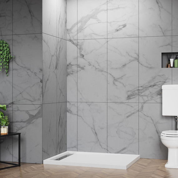 Поддон акриловый BelBagno 100х80 см TRAY-BB-DUE-AH-100/80-4-W0 фото 3