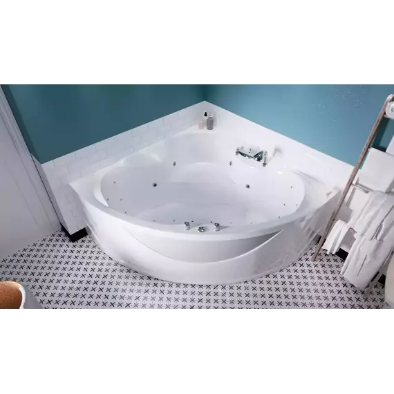 Ванна акриловая 1Marka Luxe 155x155 см фото 7