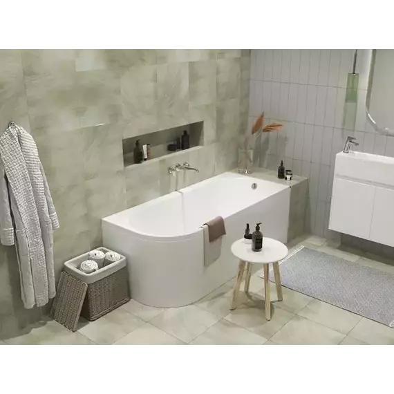 Ванна акриловая 1Marka Alisa MG 170x75 см L фото 7