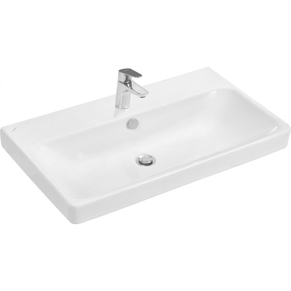 Тумба подвесная с раковиной Акватон Сканди 80 см 1A283001SDB20, белый/дуб верона - 2 Тумба подвесная с раковиной Акватон Сканди 80 см 1A283001SDB20, белый/дуб верона фото 2