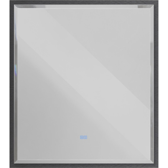 Зеркало Cezares 100 см CZR-SPC-INT-1000-900-LED-TCH-WARM-TIT, титан фото 