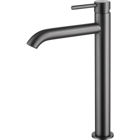 Смеситель для раковины высокий Abber Wasser Kreis AF8111NG, никель, Цвет производителя: никель фото 