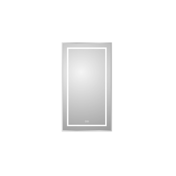 Зеркало BelBagno 50x90 см SPC-KRAFT-500-900-LED-TCH-WARM фото 