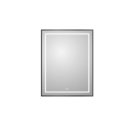 Зеркало BelBagno 70x90 см SPC-KRAFT-700-900-LED-TCH-WARM-NERO фото 