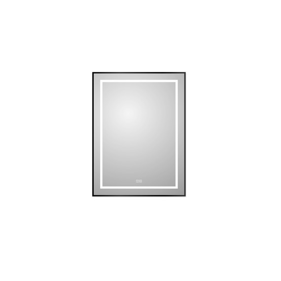 Зеркало BelBagno 60x80 см SPC-KRAFT-600-800-LED-TCH-WARM-NERO фото 