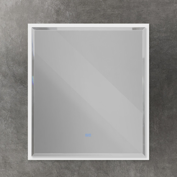 Зеркало Cezares 80 см CZR-SPC-INT-800-900-LED-TCH-WARM-BL, Bianco Lucido - 3 Зеркало Cezares 80 см CZR-SPC-INT-800-900-LED-TCH-WARM-BL, Bianco Lucido фото 3