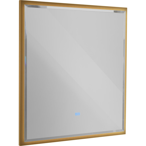 Зеркало Cezares 100 см CZR-SPC-INT-1000-900-LED-TCH-WARM-BORO, брашированное золото - 2 Зеркало Cezares 100 см CZR-SPC-INT-1000-900-LED-TCH-WARM-BORO, брашированное золото фото 2