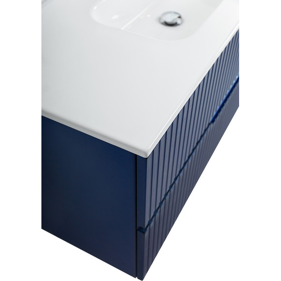 Тумба подвесная с раковиной Cezares DUET-N-1200-2C-SO-SPF-P 120 см (раковина CZR-8095-120) sapfiro фото 6