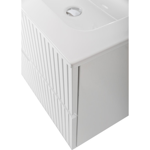 Тумба подвесная с раковиной Cezares DUET-N-1000-2C-SO-BL-R 100 см (раковина CZR-8095-100-R) bianco lucido - 6 Тумба подвесная с раковиной Cezares DUET-N-1000-2C-SO-BL-R 100 см (раковина CZR-8095-100-R) bianco lucido фото 6