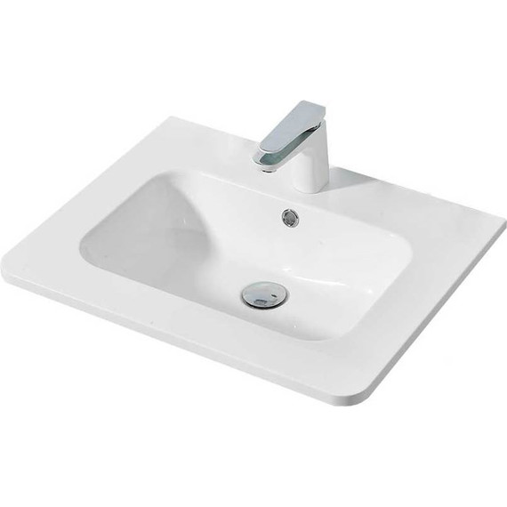 Раковина врезная Vincea 60 см VCB-1A600W фото 