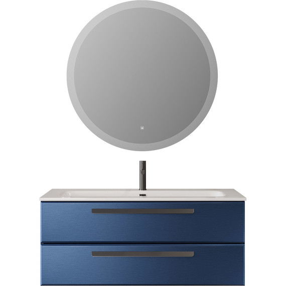 Тумба подвесная с раковиной Cezares ECO-CER-N-1200-2C-SO-SPF-P 120 см (раковина CZR-8073-120) sapfiro фото 7