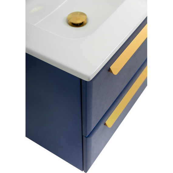 Тумба подвесная с раковиной Cezares ECO-CER-N-1200-4C-SO-2-SPF-P 120 см (раковина CZR-8095-120-2) sapfiro фото 7