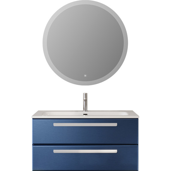 Тумба подвесная с раковиной Cezares ECO-CER-N-1000-2C-SO-SPF-P 100 см (раковина CZR-8073-100) sapfiro фото 14