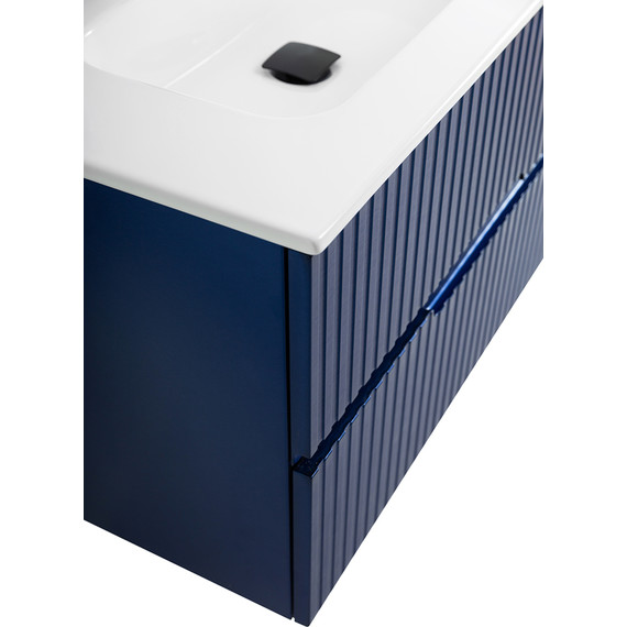 Тумба подвесная с раковиной Cezares DUET-N-800-2C-SO-SPF-P 80 см (раковина CZR-8095-80) sapfiro фото 7