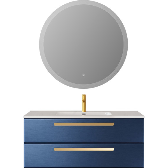 Тумба подвесная с раковиной Cezares ECO-CER-N-1200-2C-SO-SPF-P 120 см (раковина CZR-8095-120) sapfiro фото 15