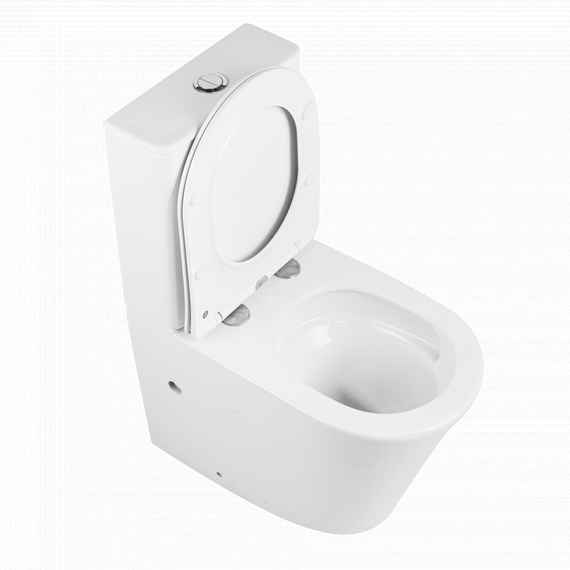 Унитаз-компакт CeramaLux TR2179 с крышкой микролифт (система смыва торнадо) с арматурой Geberit - 2 Унитаз-компакт CeramaLux TR2179 с крышкой микролифт (система смыва торнадо) с арматурой Geberit фото 2