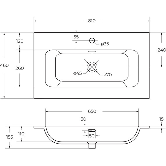Тумба подвесная с раковиной Cezares ECO-CER-N-800-2C-SO-SPF-P 80 см (раковина CZR-8073-80) sapfiro - 18 Тумба подвесная с раковиной Cezares ECO-CER-N-800-2C-SO-SPF-P 80 см (раковина CZR-8073-80) sapfiro фото 18